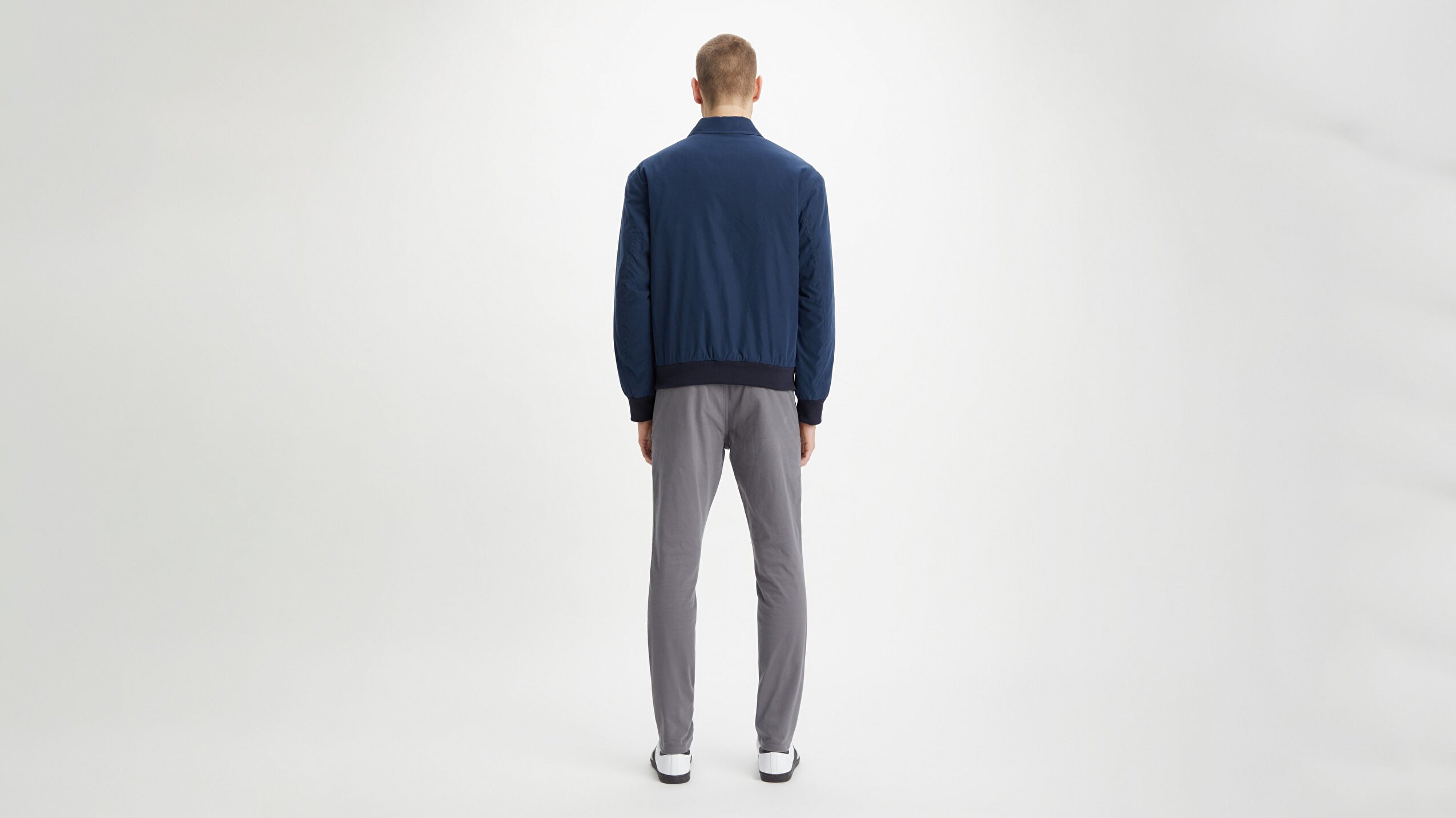 Microtwill Bomber Ceket Mont