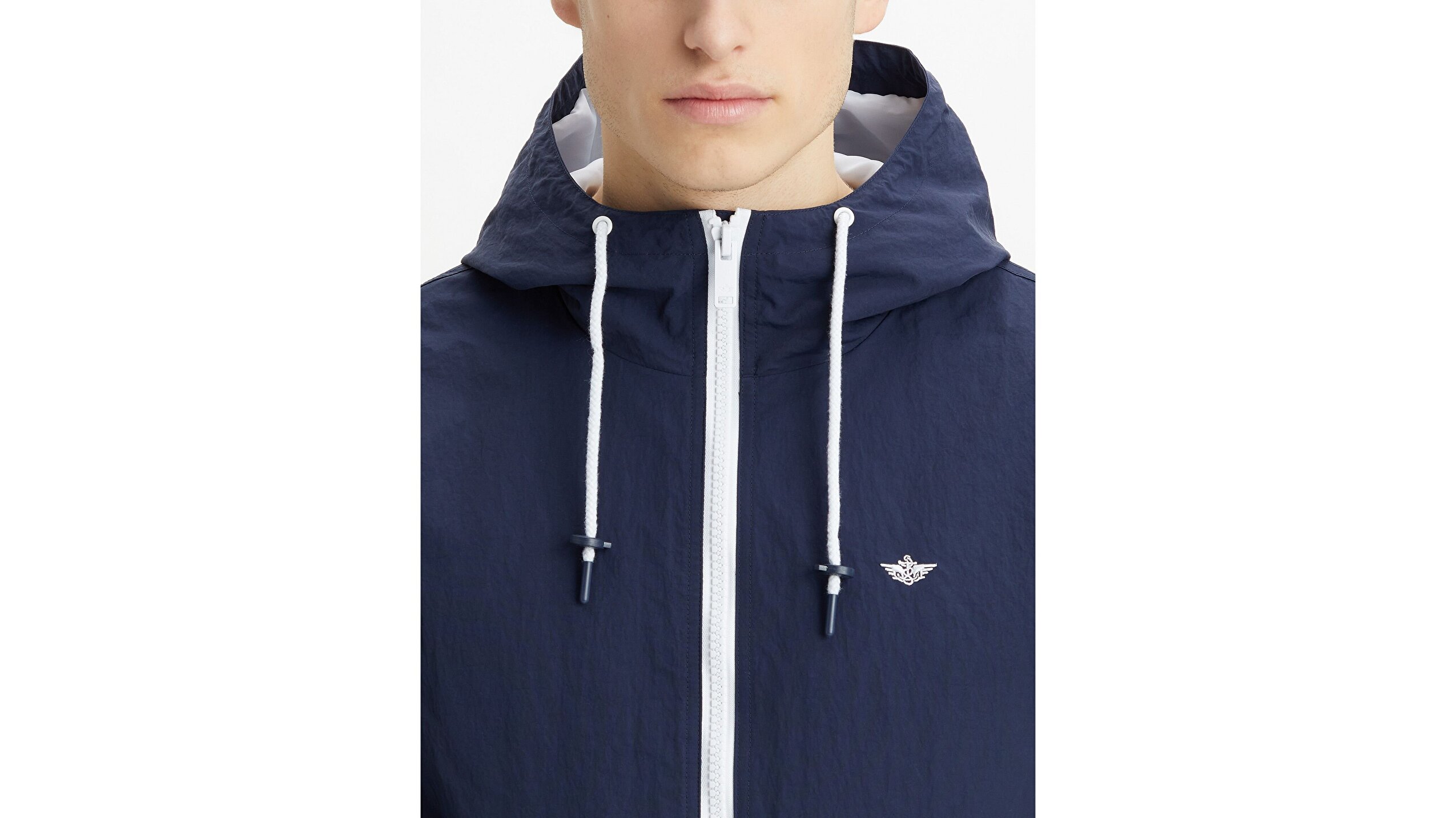 Recycled Sail Lacivert Mont Parka