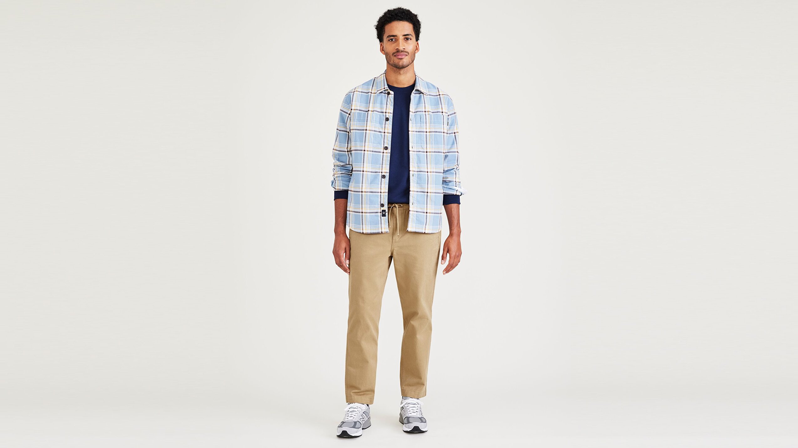 Cali Khaki Pullon Bej Pantolon