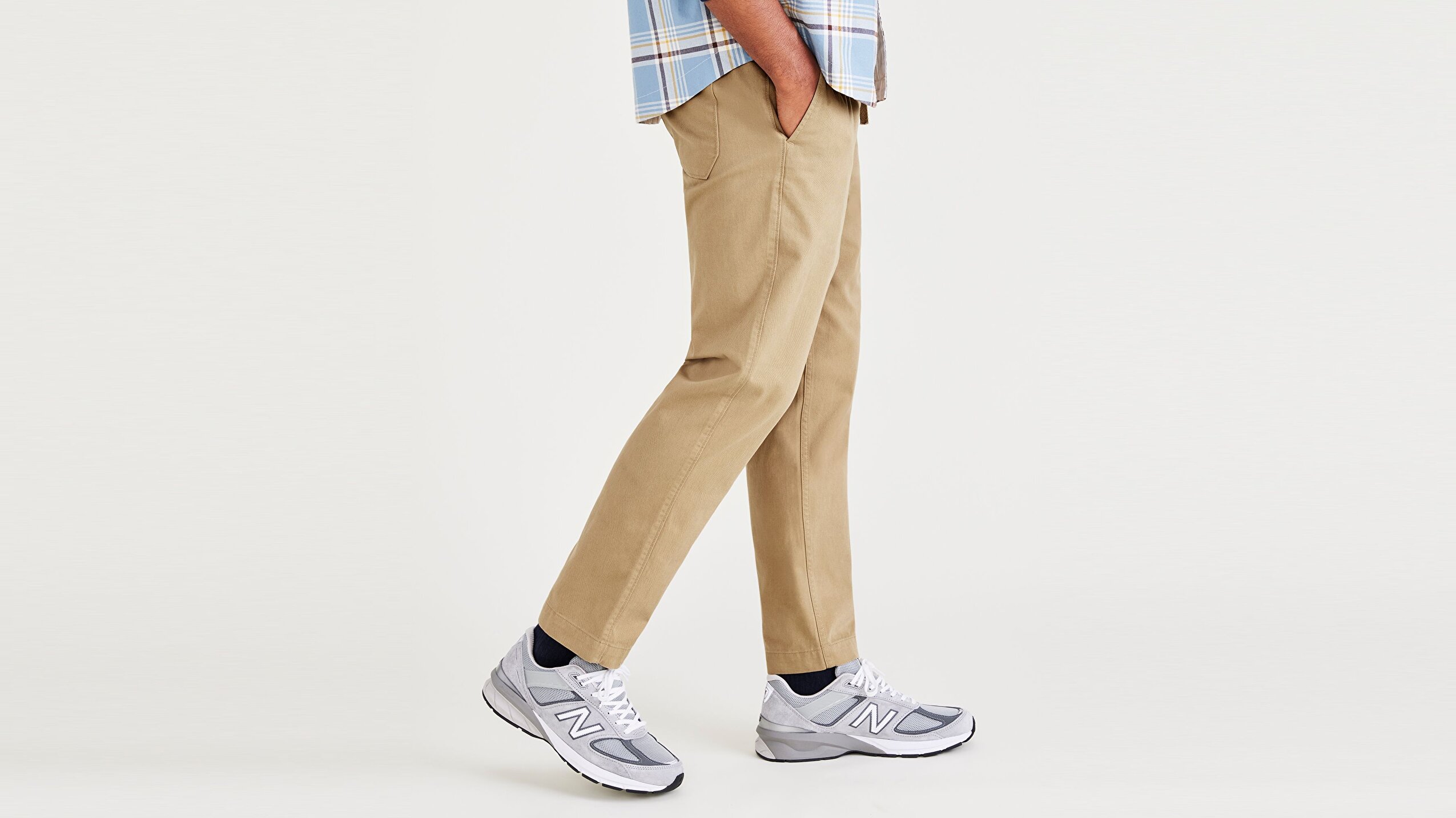 Cali Khaki Pullon Bej Pantolon