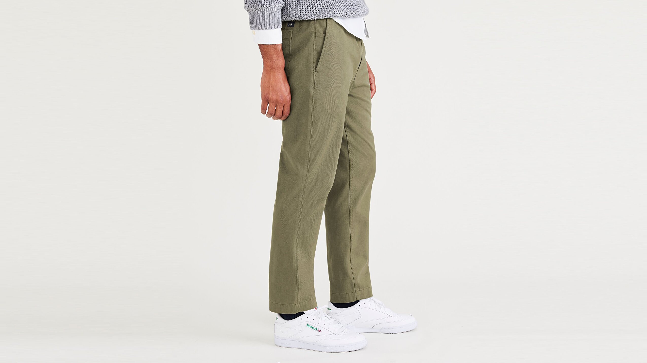 Cali Khaki Pullon Yeşil Pantolon