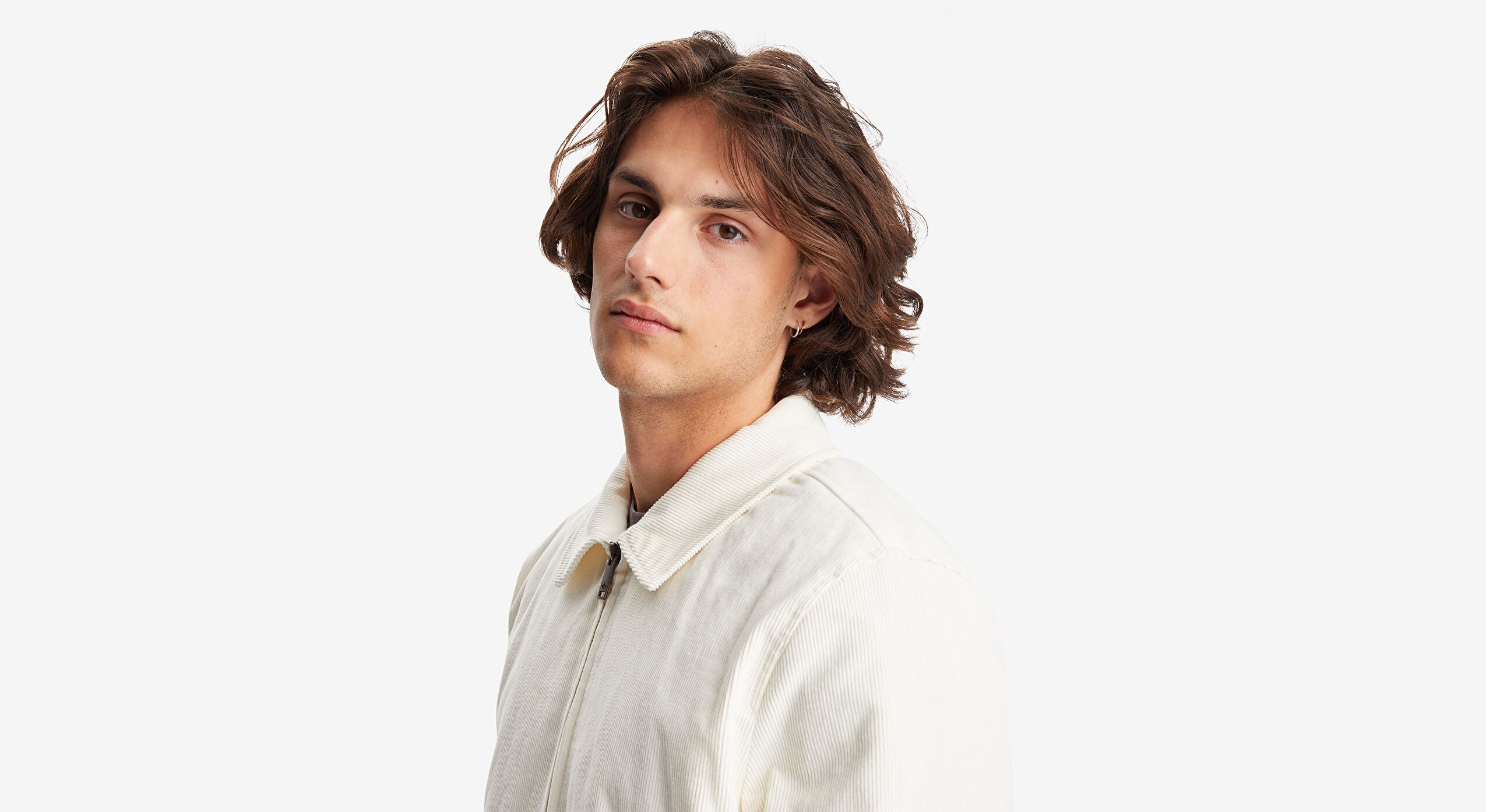 Lay Down Collar James Dean Kadife Ceket
