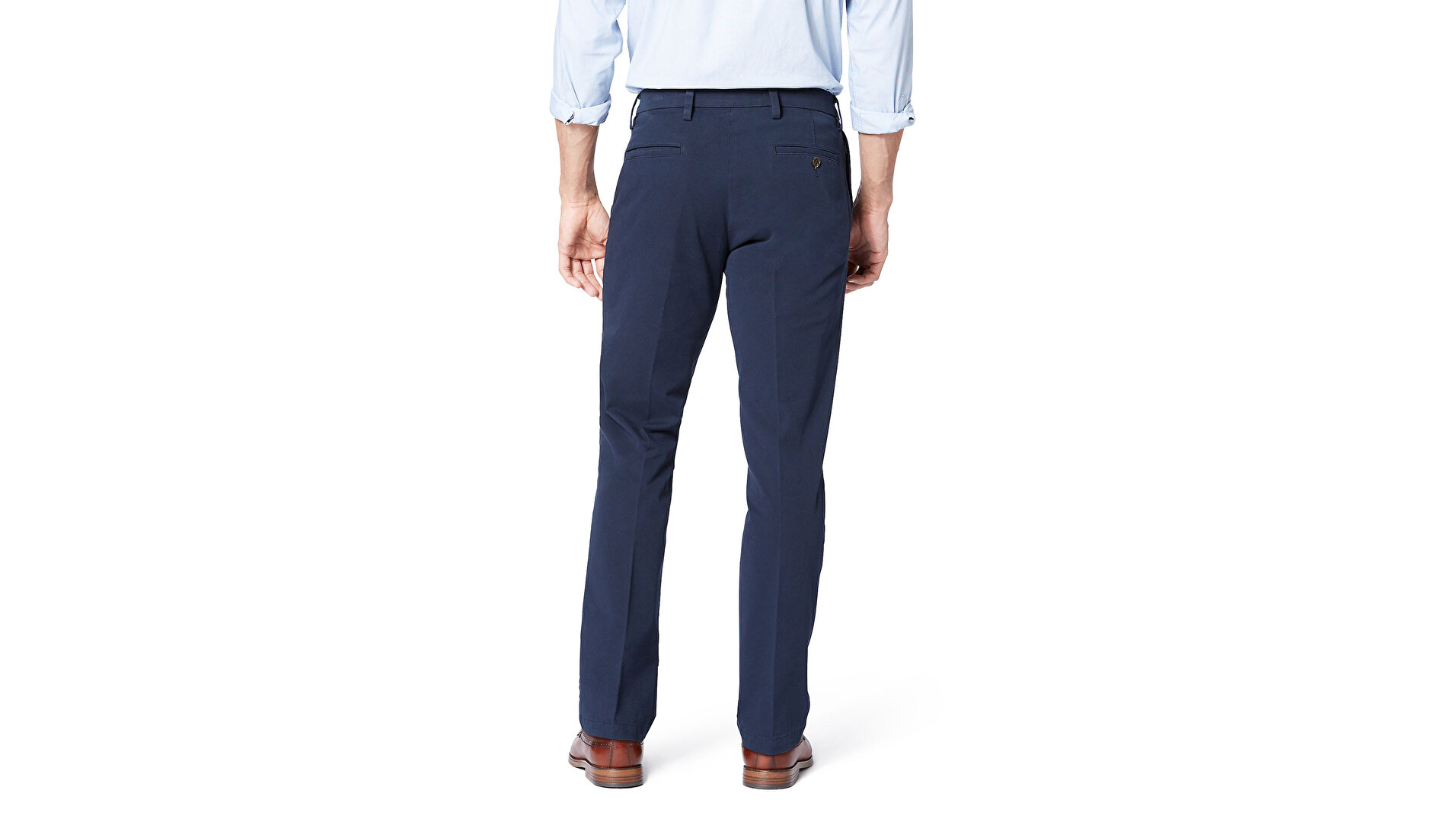 Workday Khaki, Slim Tapered Fit-Navy