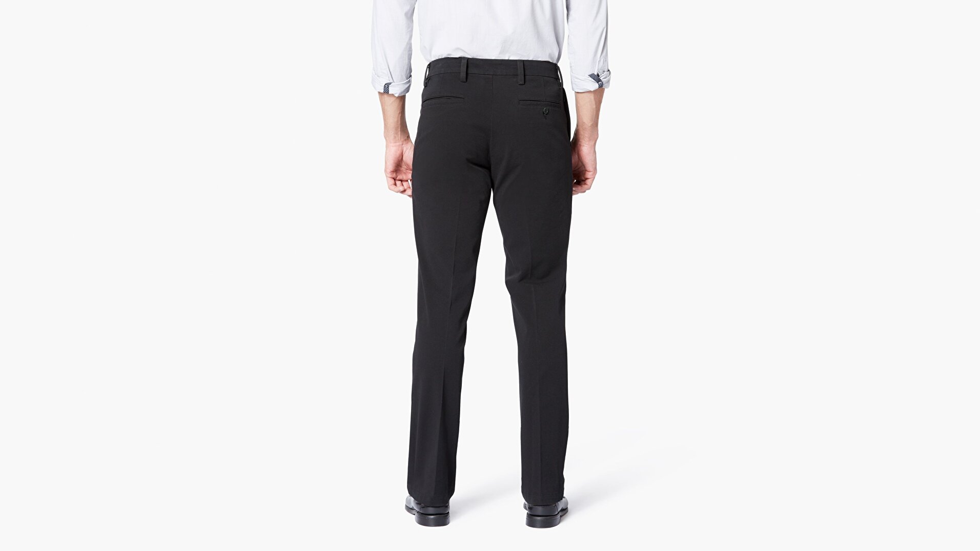 Workday Khaki, Slim Fit-Black