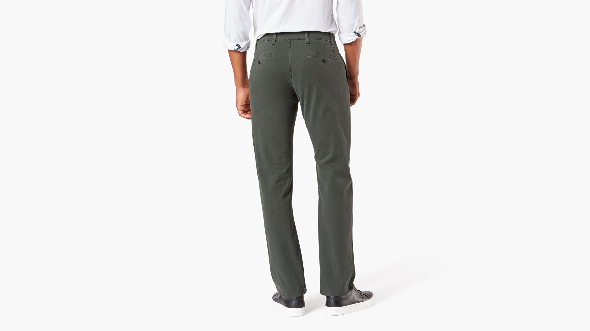 Ultimate Chino, Straight Fit-Steelhead - Grey