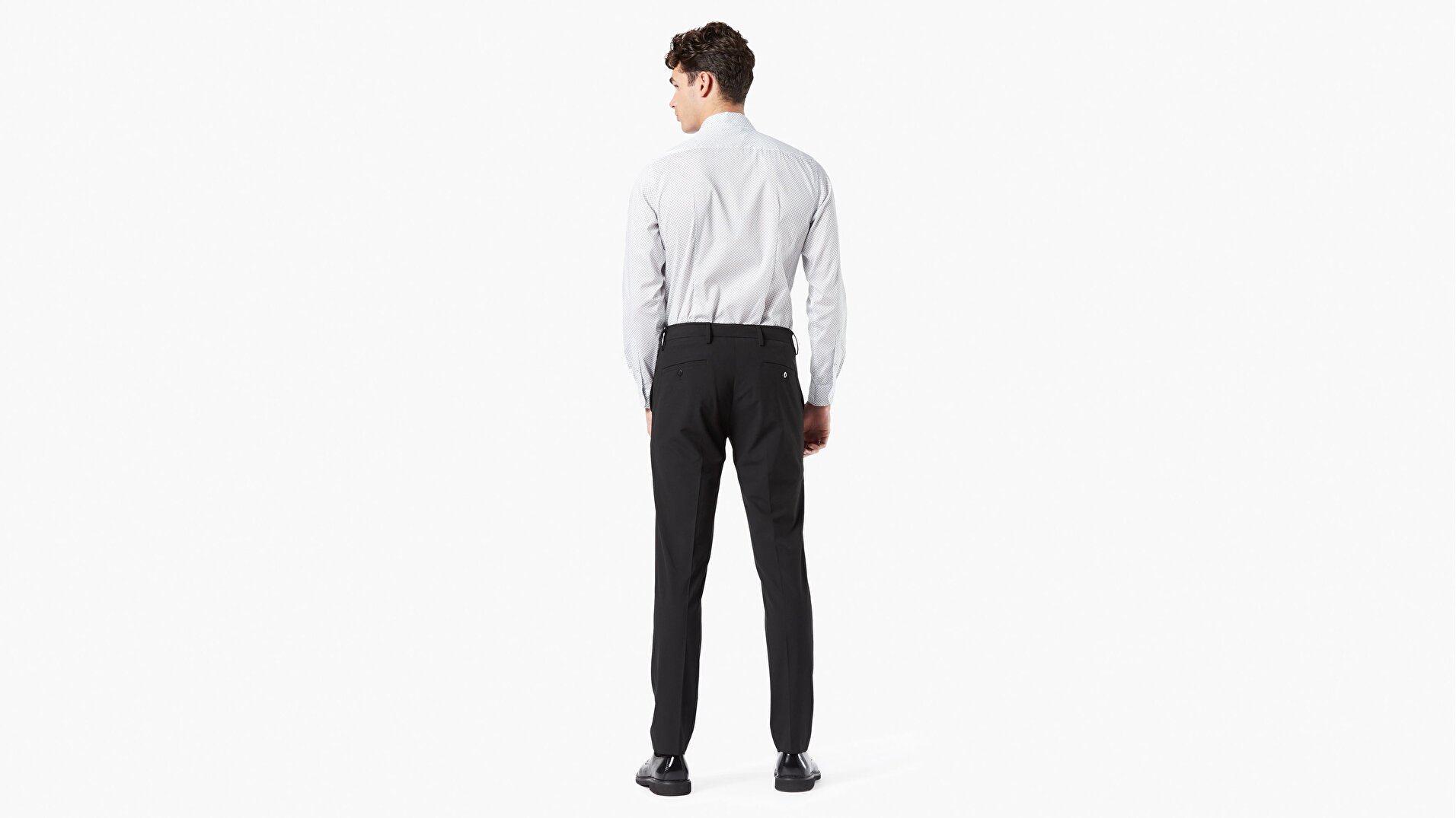 Alpha Chino, Slim Fit-Black